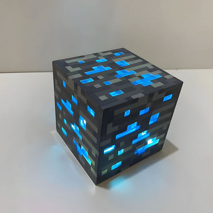 Blue LED Bedside Lamp – Modern & Serene Lighting