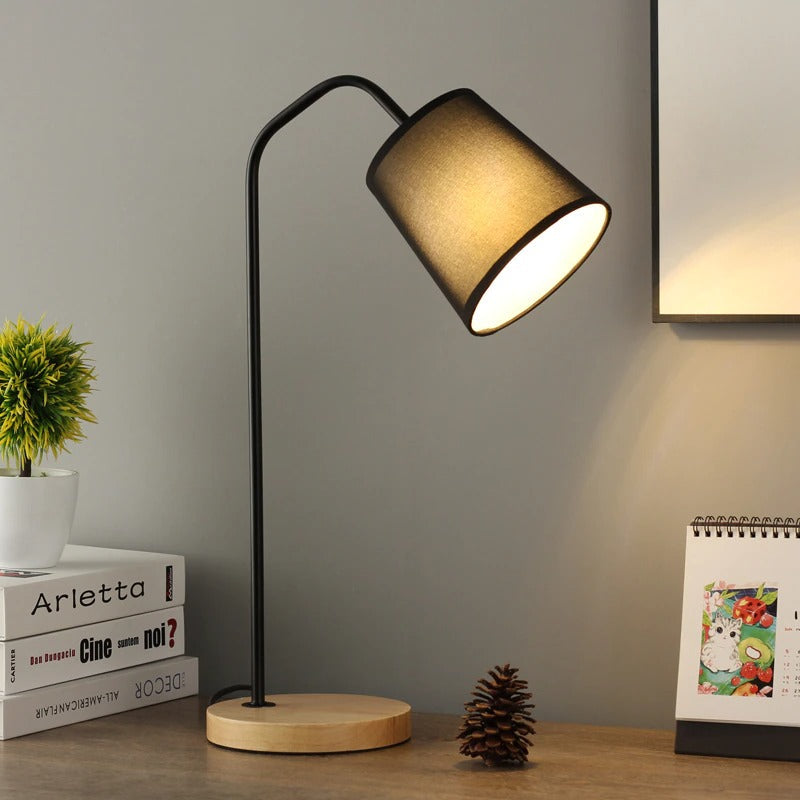 Nordic industrial bedside lamp