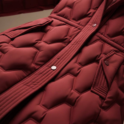 Lauren Quilted Hooded Coat - Luxyecs