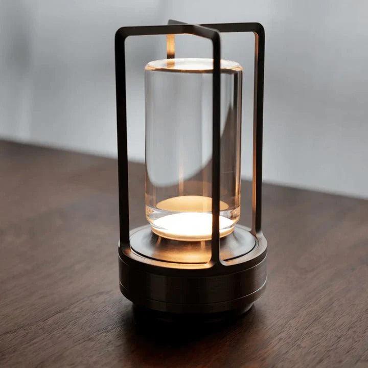 Luxyecs Crystal Lantern Lamp