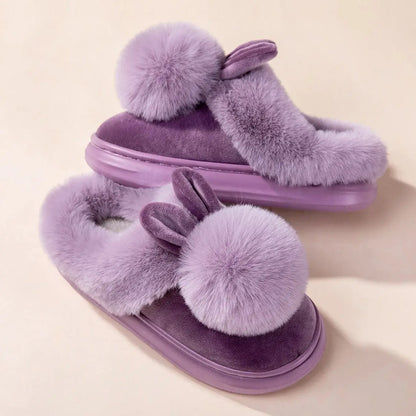Bunny Plush Slippers | Soft and Cozy Bunny Slippers for Comfort