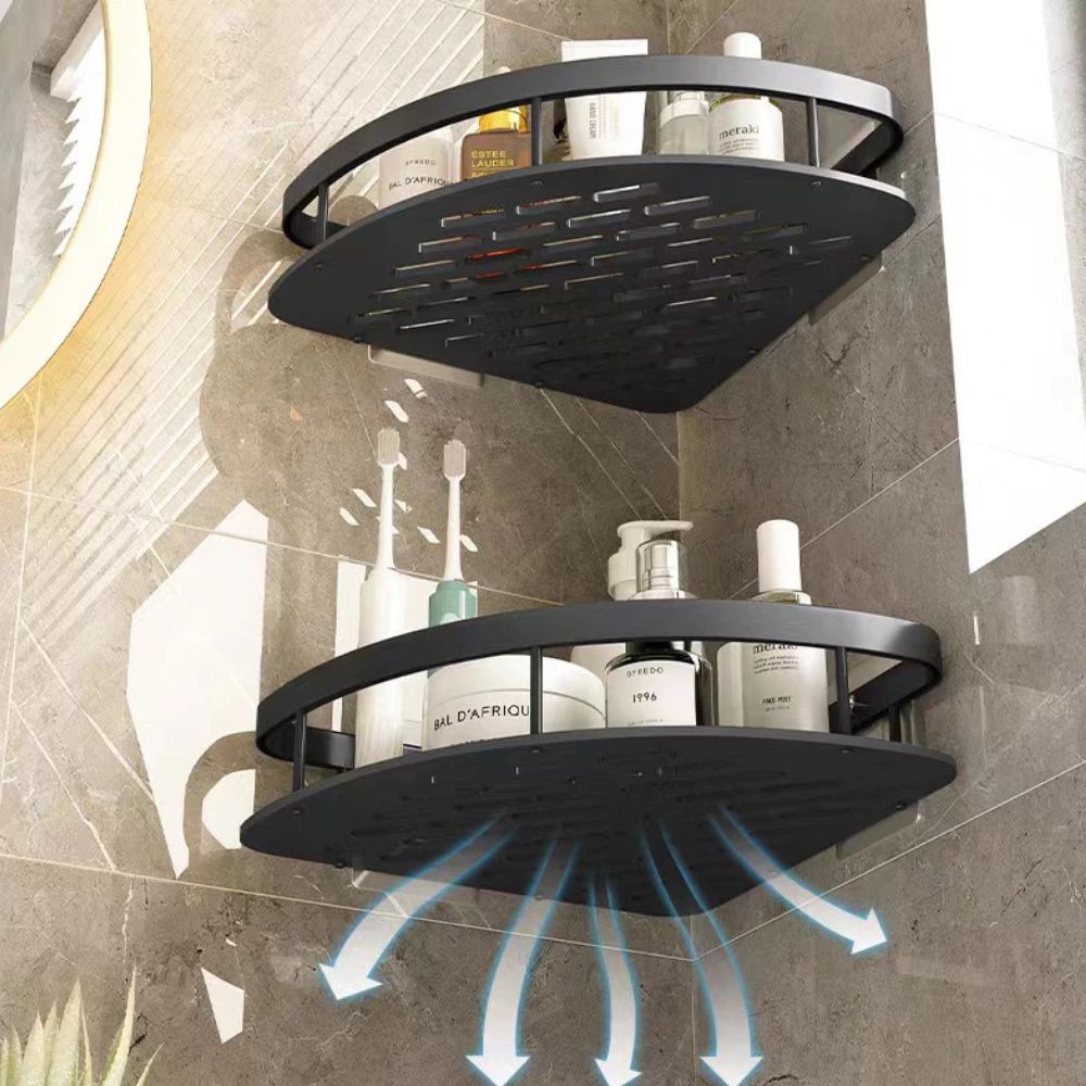 Shower Caddies| Contemporary Aluminium Storage Solution for Bathrooms