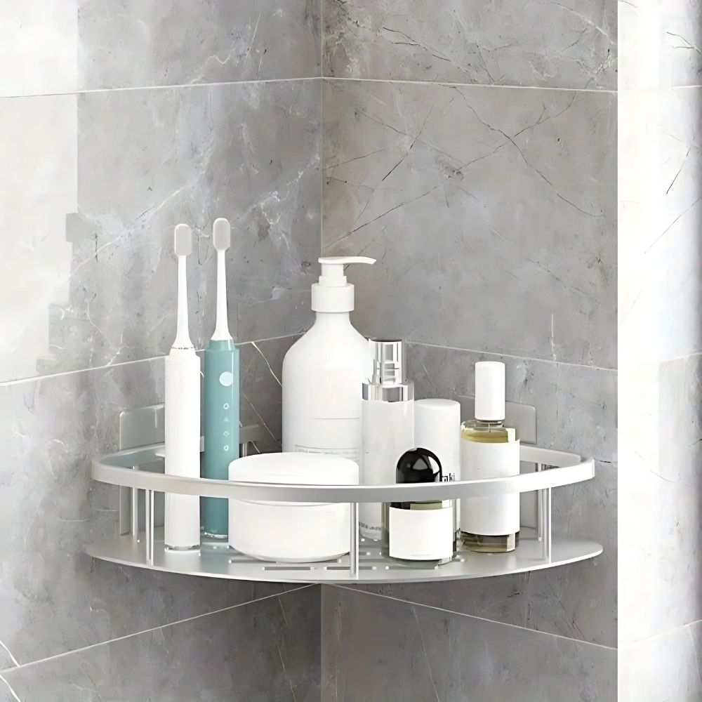 Shower Caddies| Contemporary Aluminium Storage Solution for Bathrooms