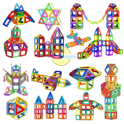 Magnetic Building Blocks | Kids Construction Toy Set - Luxyecs
