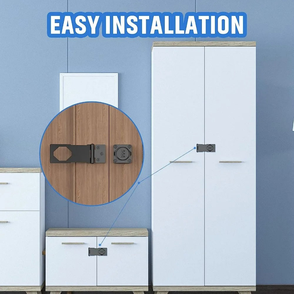 Combination Lock without Keys | Keyless Security for Doors and Lockers