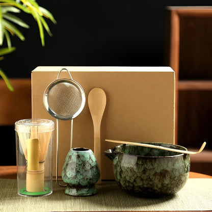 Matcha Tea Set – 6 - Piece Accessories for Traditional Preparation - Luxyecs