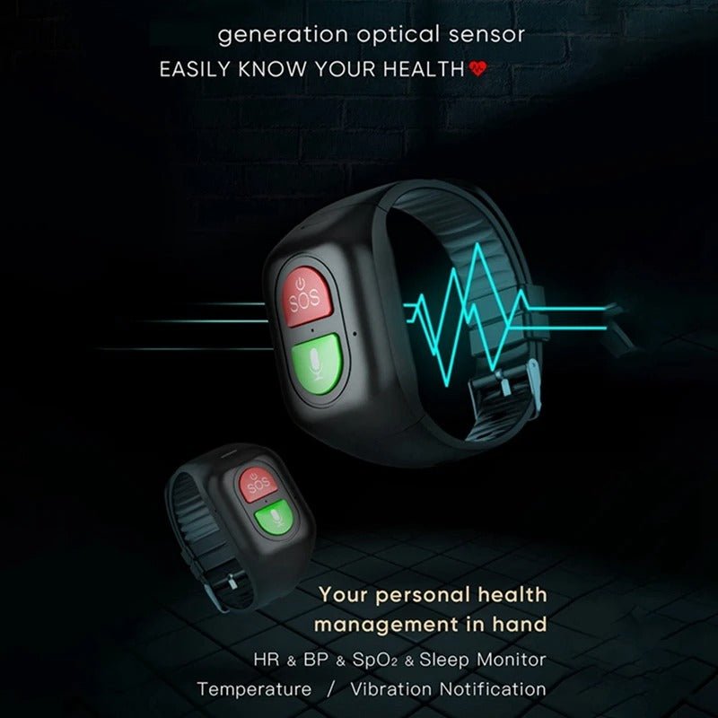 Medical Alert Watch | SOS Emergency Call Device - Luxyecs