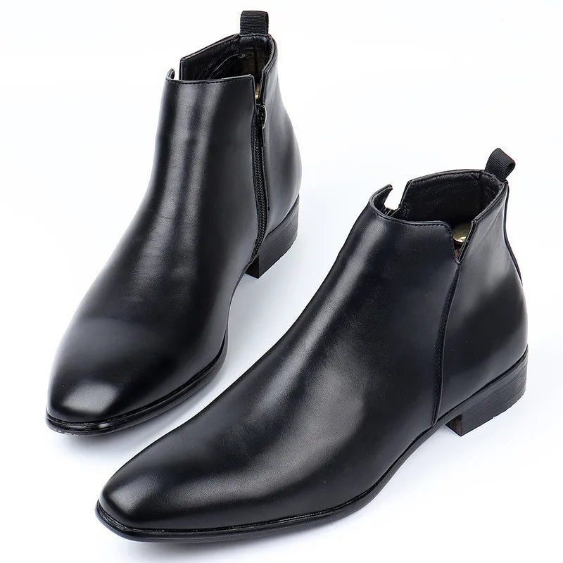 Men’s Ankle Boots | Classic Chelsea Style Shoes - Luxyecs