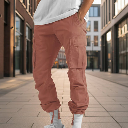 Men’s Cargo Trousers | Everyday Casual Pants - Luxyecs