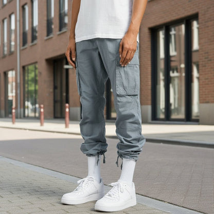 Men’s Cargo Trousers | Everyday Casual Pants - Luxyecs