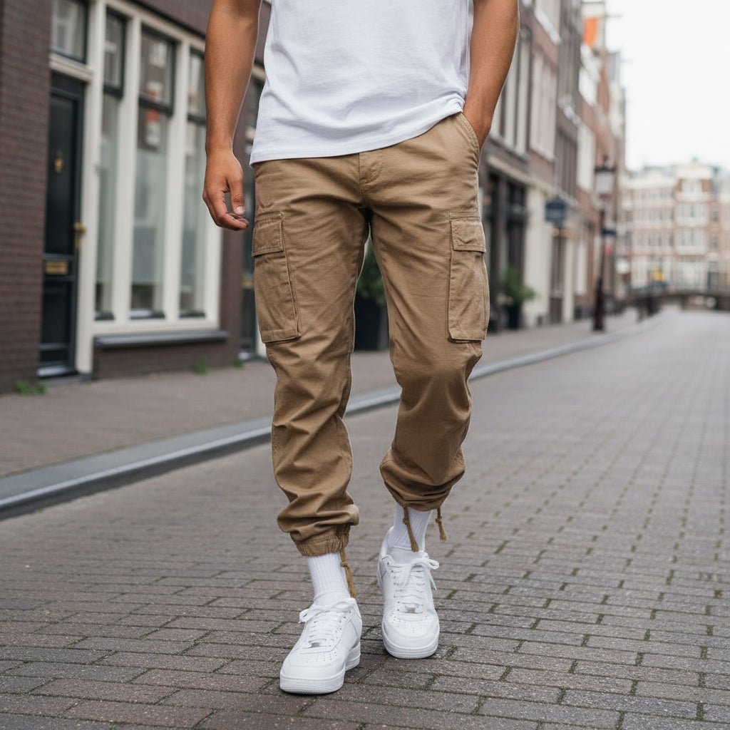 Men’s Cargo Trousers | Everyday Casual Pants - Luxyecs