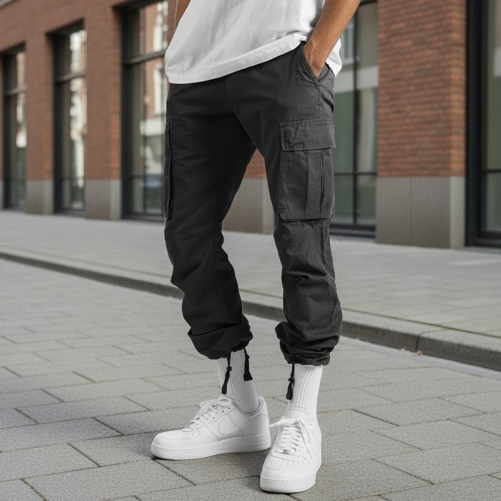 Men’s Cargo Trousers | Everyday Casual Pants - Luxyecs