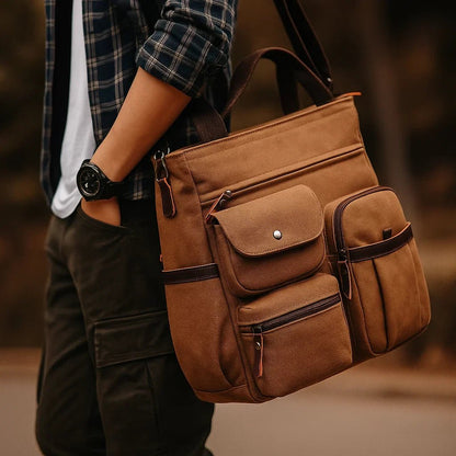 Men’s Crossbody Bag | Everyday Shoulder Carry Bag - Luxyecs