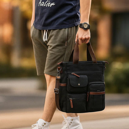 Men’s Crossbody Bag | Everyday Shoulder Carry Bag - Luxyecs