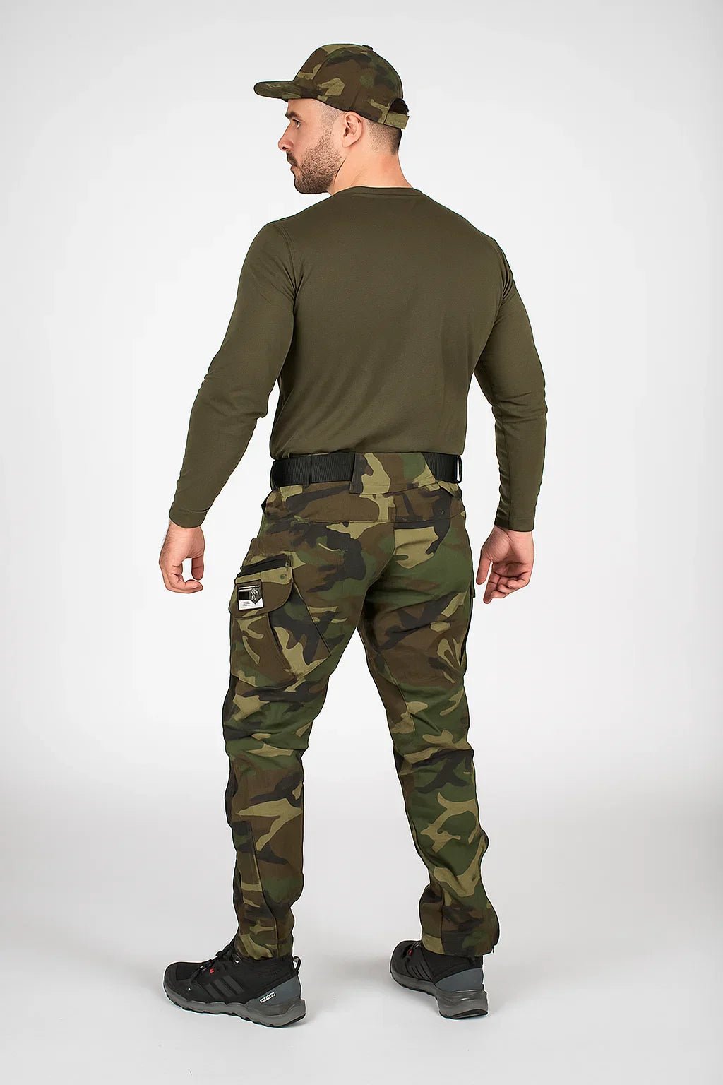 Men's Utility Trousers - Slim Cut Cargo - Style Pants - Luxyecs