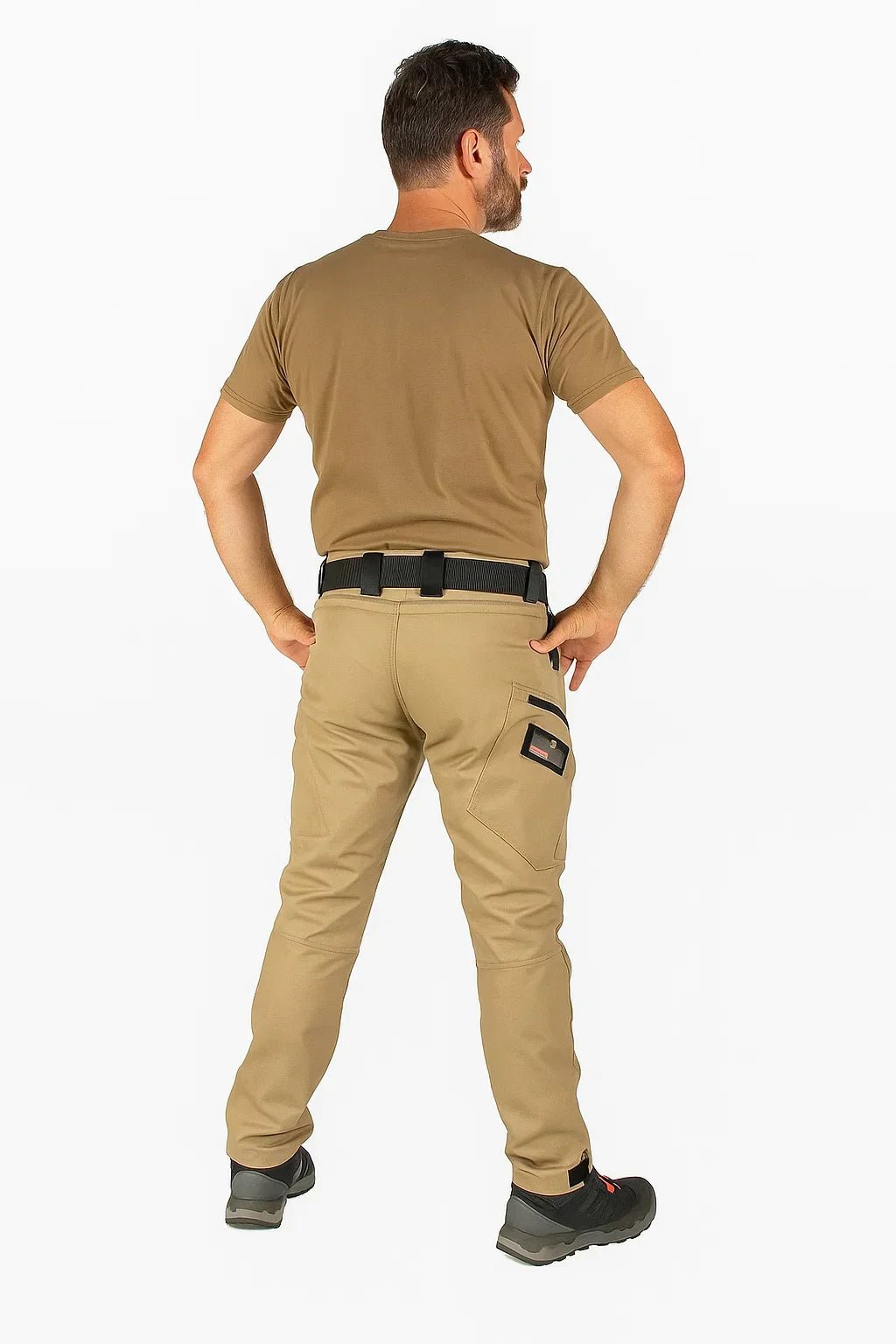 Men's Utility Trousers - Slim Cut Cargo - Style Pants - Luxyecs
