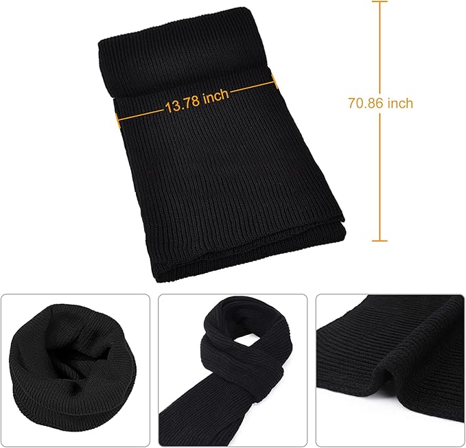 Men's Winter Beanie & Gloves Set - Victor - Luxyecs