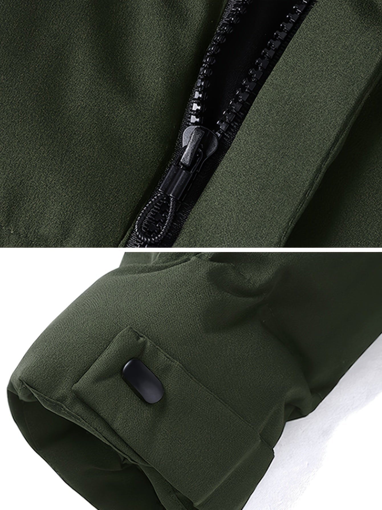 Men’s Winter Jacket | Long Hooded Puffer Coat - Luxyecs