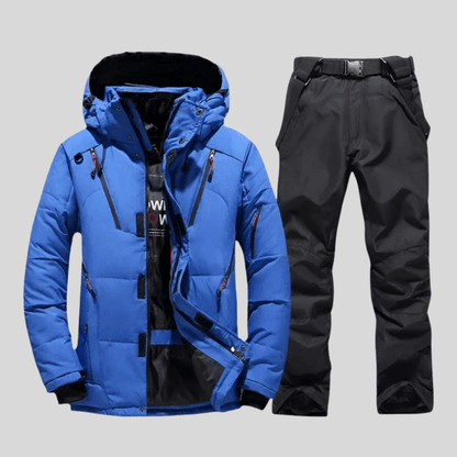 Men’s Winter Set | Snow Jacket And Pants - Luxyecs
