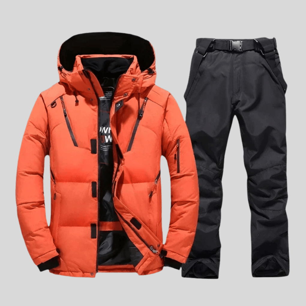Men’s Winter Set | Snow Jacket And Pants - Luxyecs