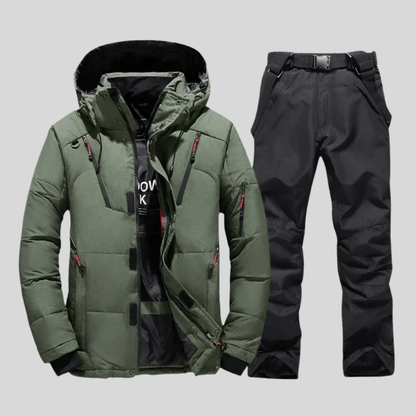 Men’s Winter Set | Snow Jacket And Pants - Luxyecs