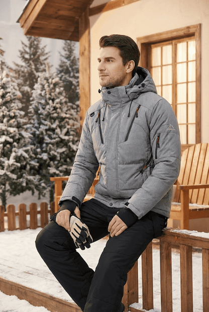 Men’s Winter Set | Snow Jacket And Pants - Luxyecs