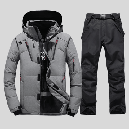 Men’s Winter Set | Snow Jacket And Pants - Luxyecs