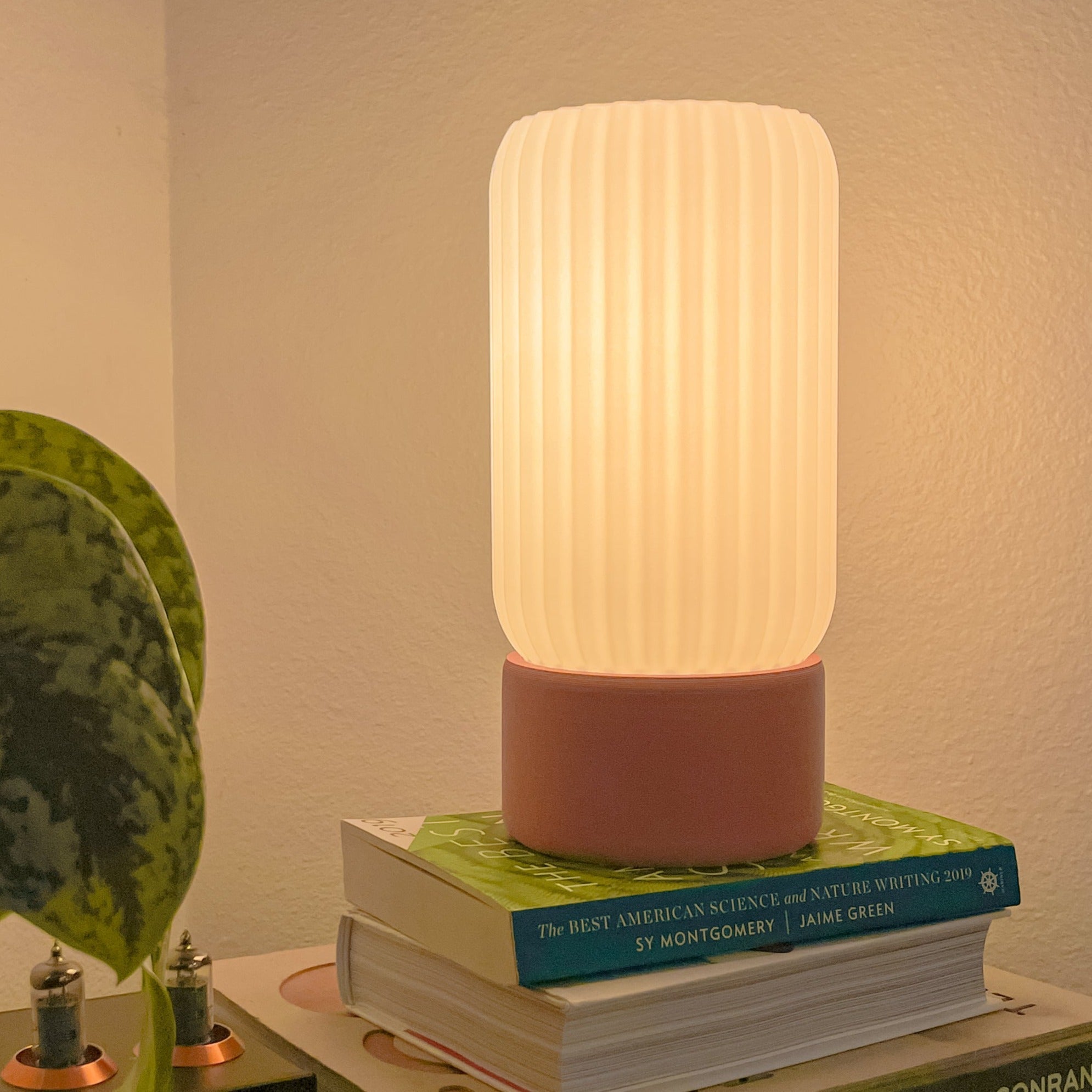 Milk Shade Barrel Table Lamp