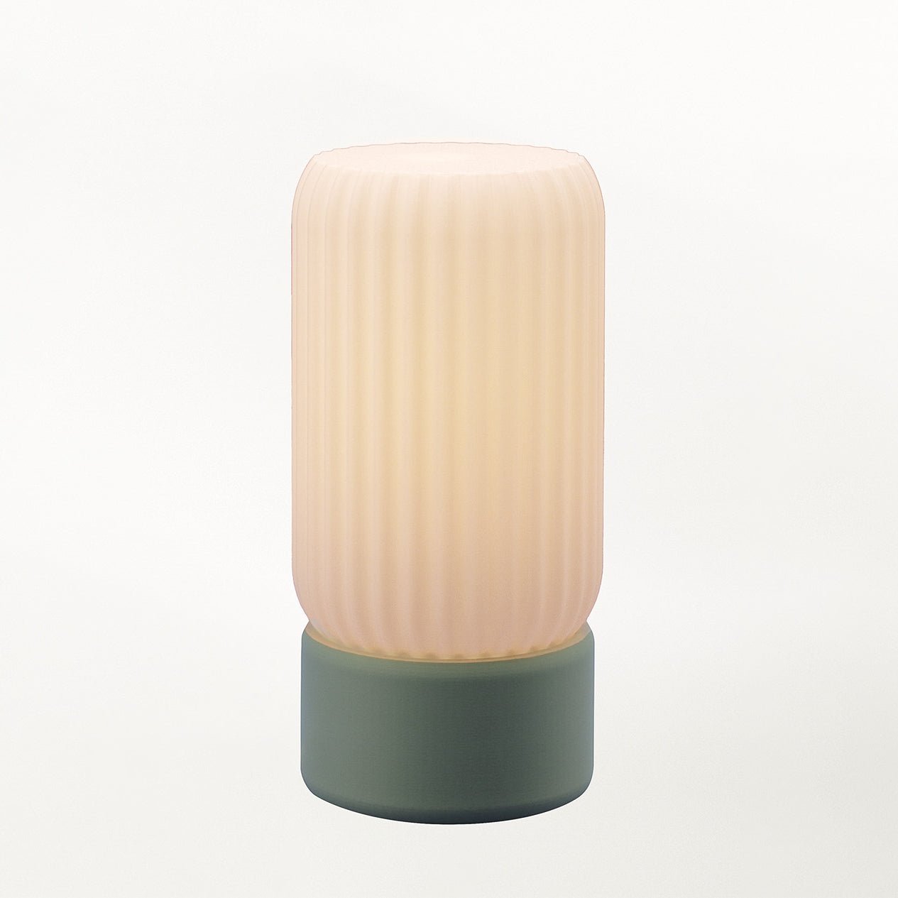 Milk Shade Barrel Table Lamp