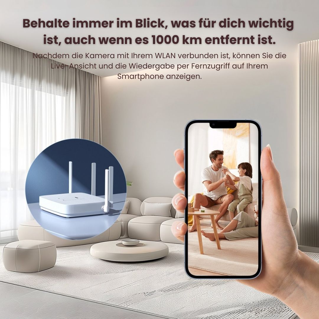 Mini WiFi Camera | Indoor Home Security Camera - Luxyecs