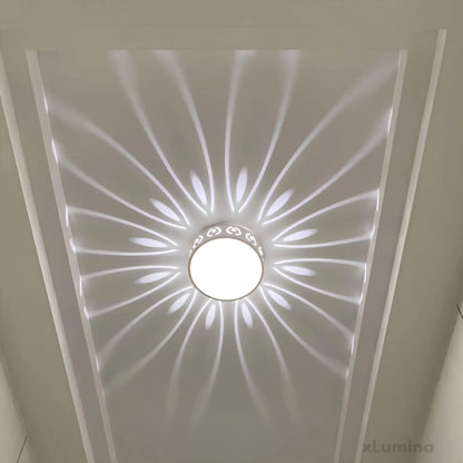 Modern LED Ceiling Light – Elegant Crystal & Acrylic Fixture