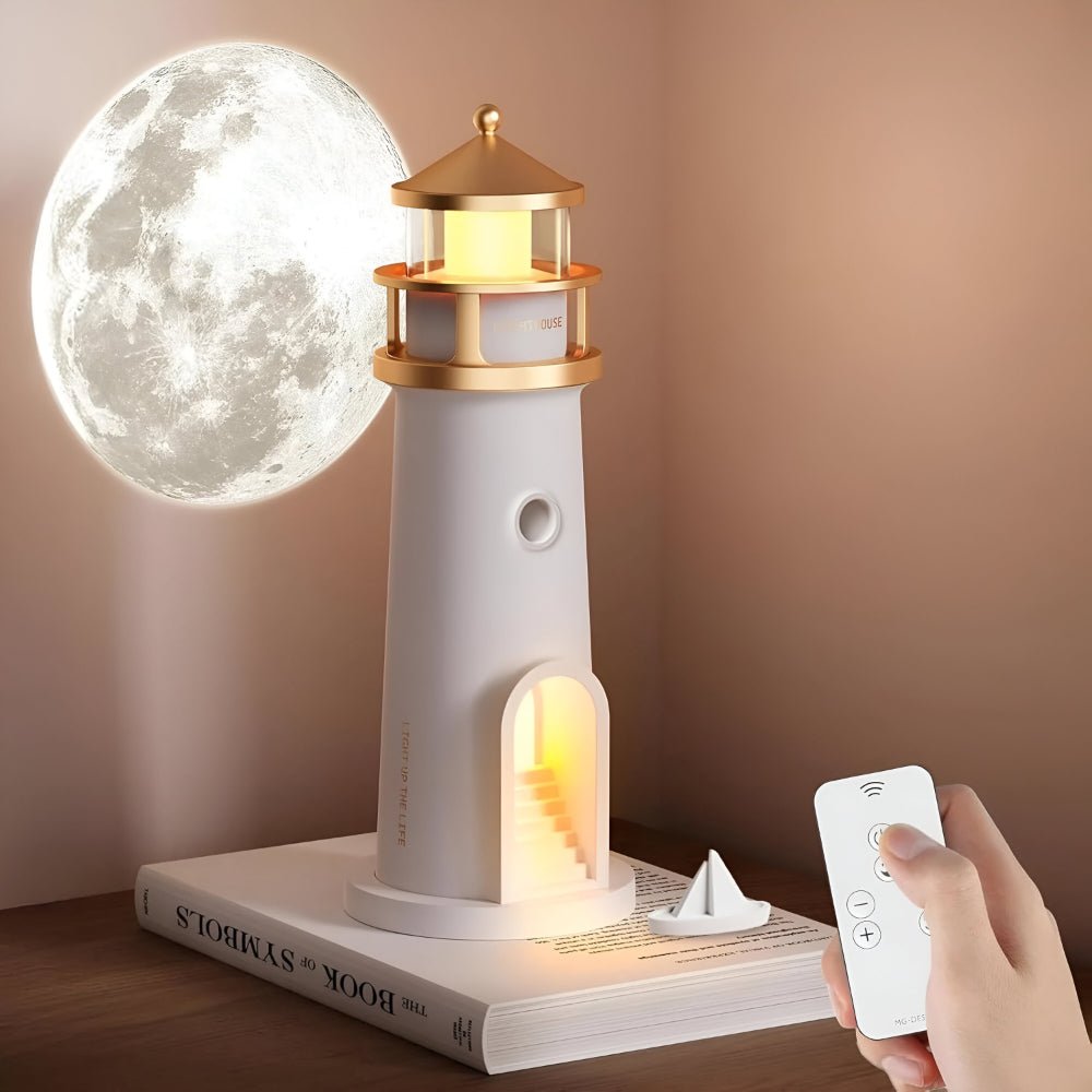 Moon Night Light | Remote Control Decorative Lamp - Luxyecs