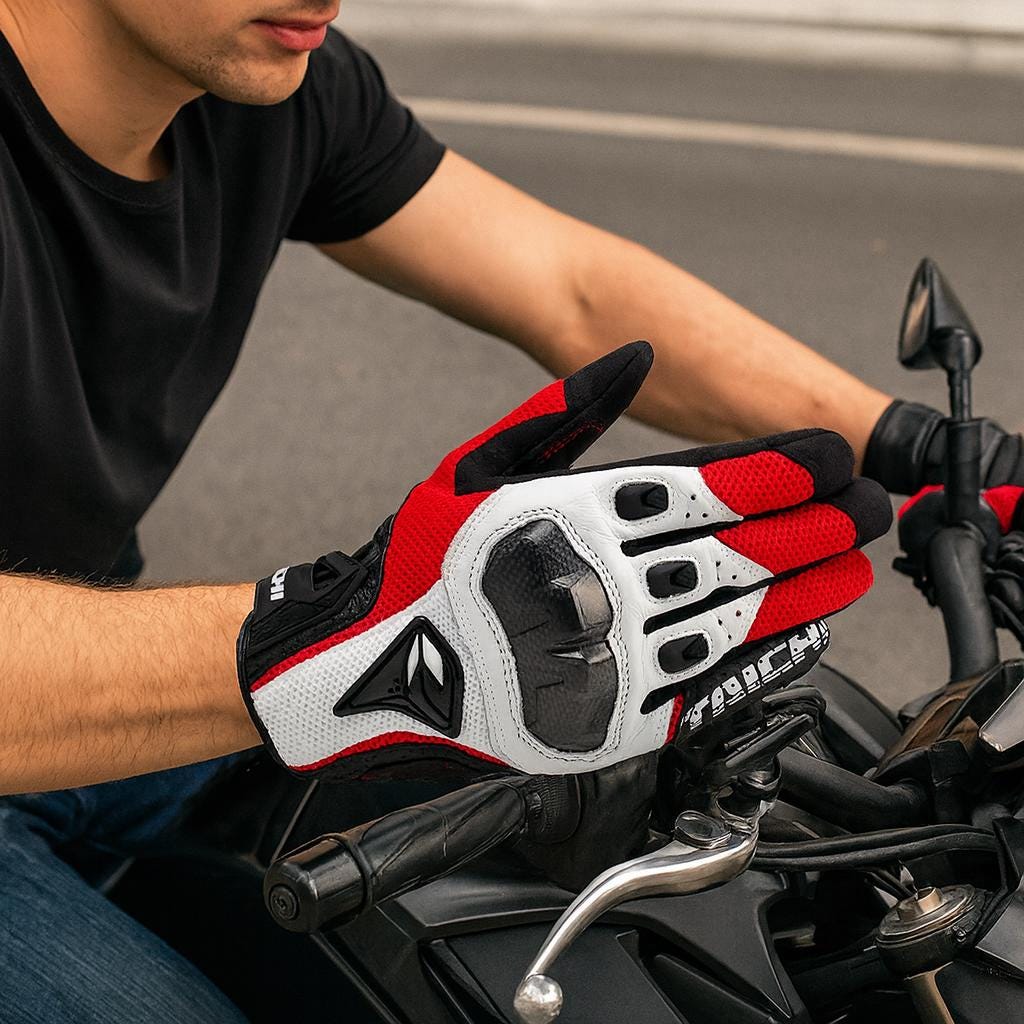 Motorcycle Riding Gloves | Impact Protection Gloves - Luxyecs