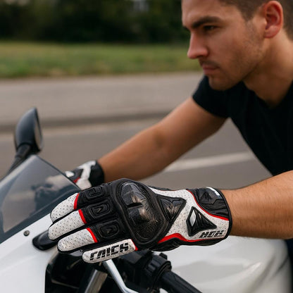 Motorcycle Riding Gloves | Impact Protection Gloves - Luxyecs
