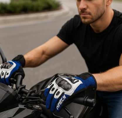 Motorcycle Riding Gloves | Impact Protection Gloves - Luxyecs