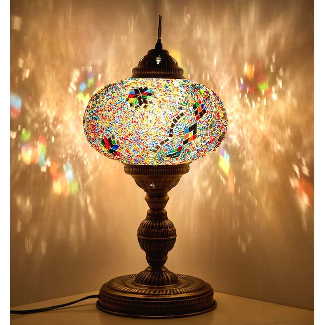 TIFFANY *HANDMADE* MOSAIC TABLE LAMP