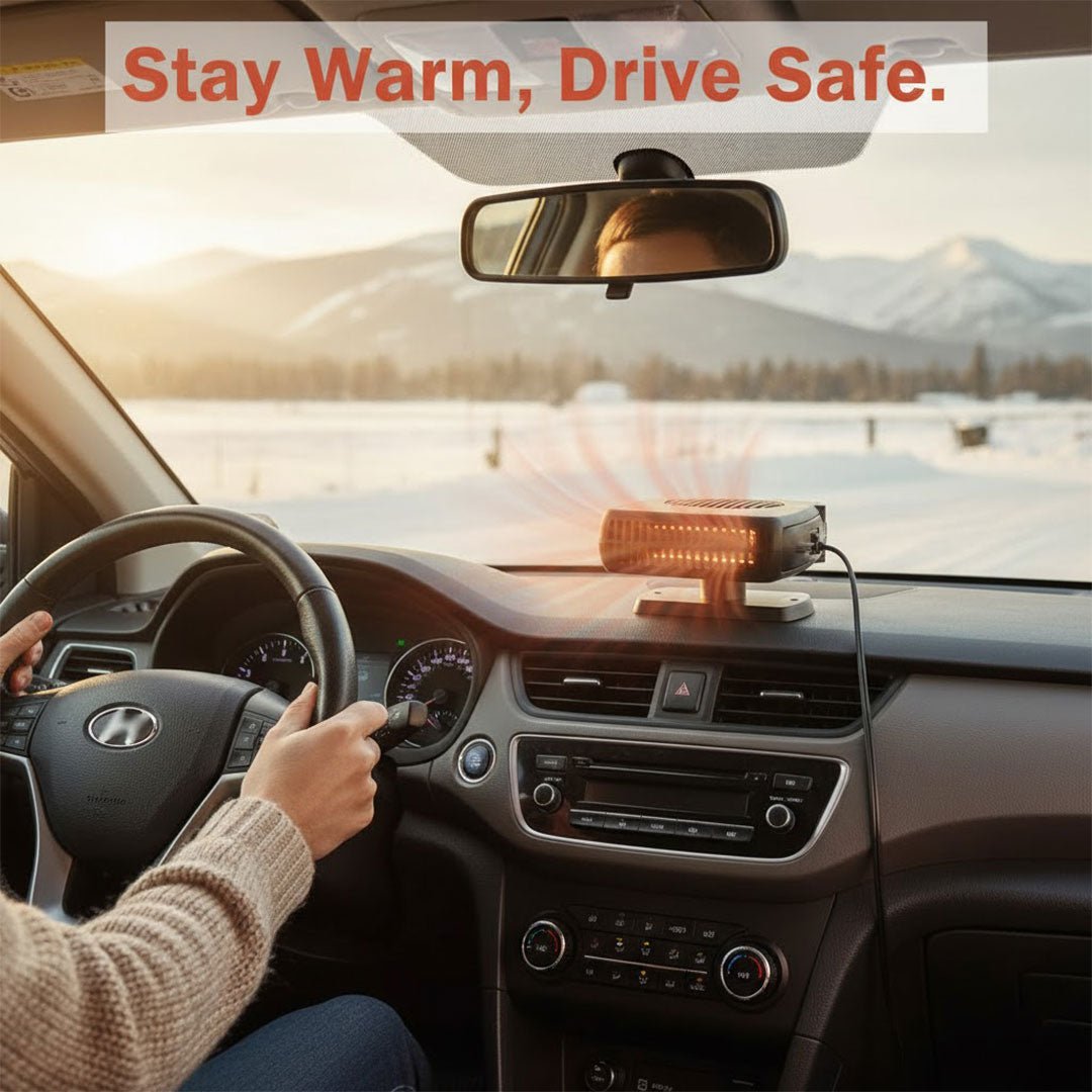 Portable Car Heater | Auto Defogger Fan - Luxyecs