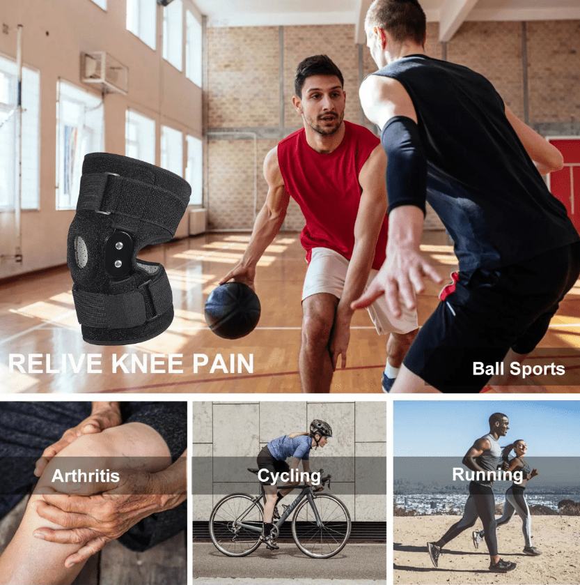 Knee Support Brace | Adjustable Stabilizing Strap