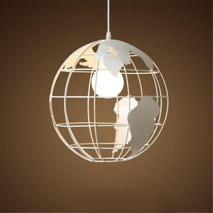 Nordic Globe Retro Lamp