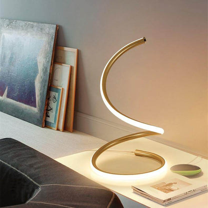 Nordic Spiral LED Table Lamps