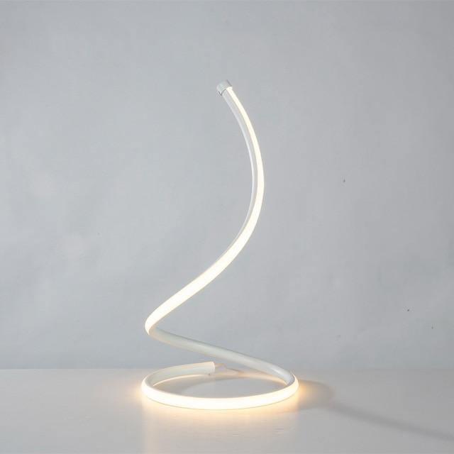 Nordic Spiral LED Table Lamps