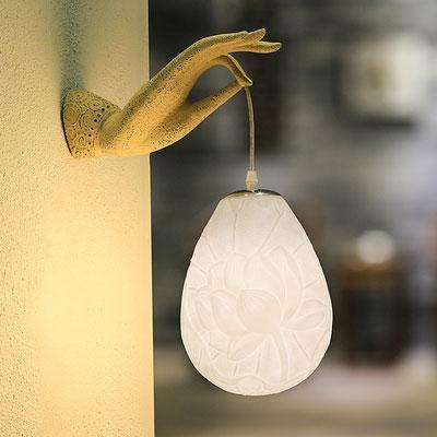 Modern Creative Chinese Lotus Wall Lamp