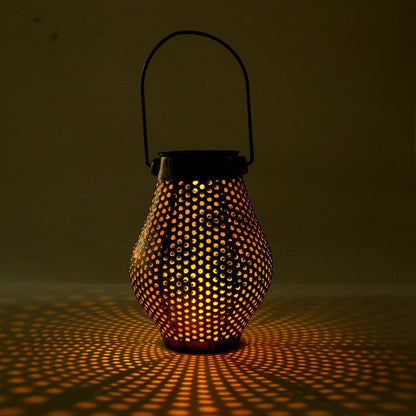 Retro Solar Shadow Cast Lantern