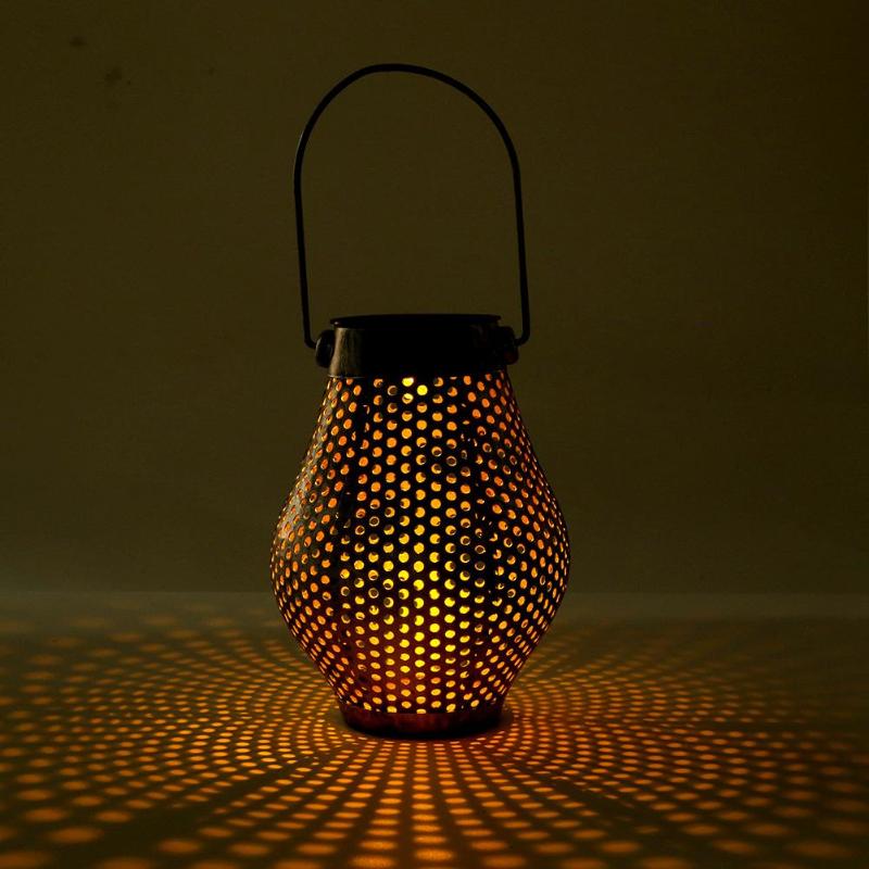 Retro Solar Shadow Cast Lantern