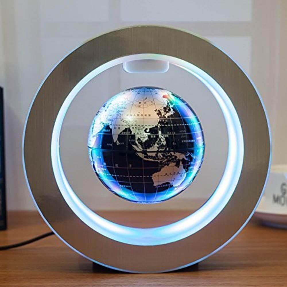 Novelty Floating Globe LED World Magnetic Levitation Lamp