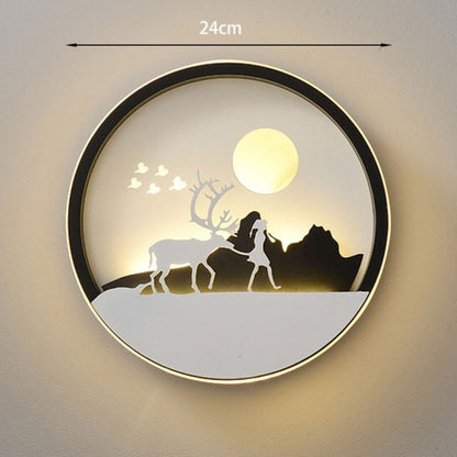 Decorative Modern Art Wall Led Lamp