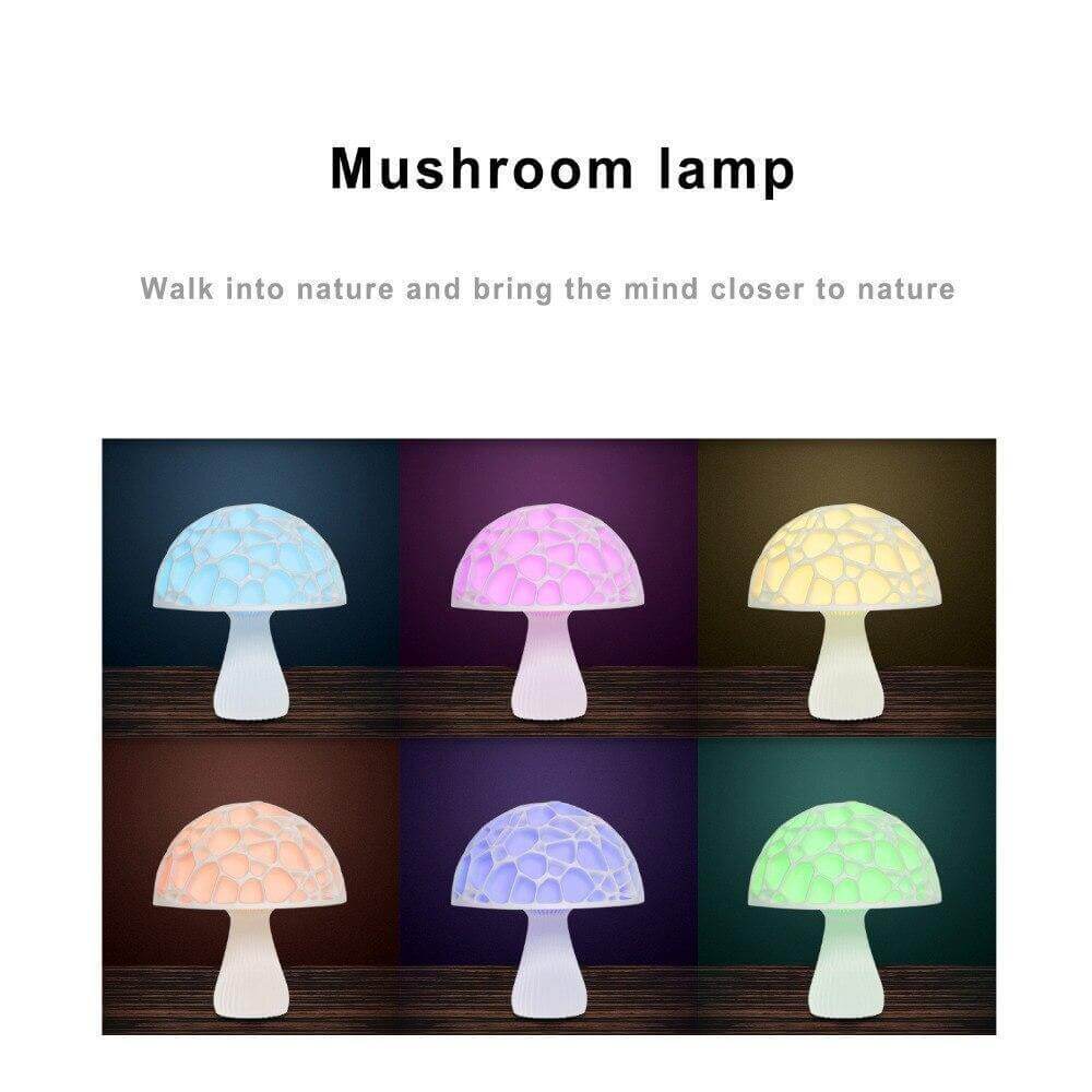 3D Print Elegant Mushroom Lamp