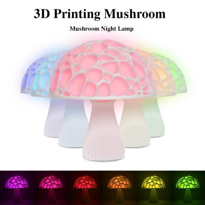 3D Print Elegant Mushroom Lamp