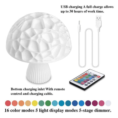 3D Print Elegant Mushroom Lamp