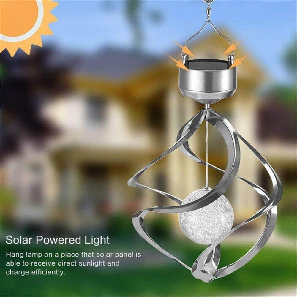 7-Colour Solar Changing LED Wind Chimes Light